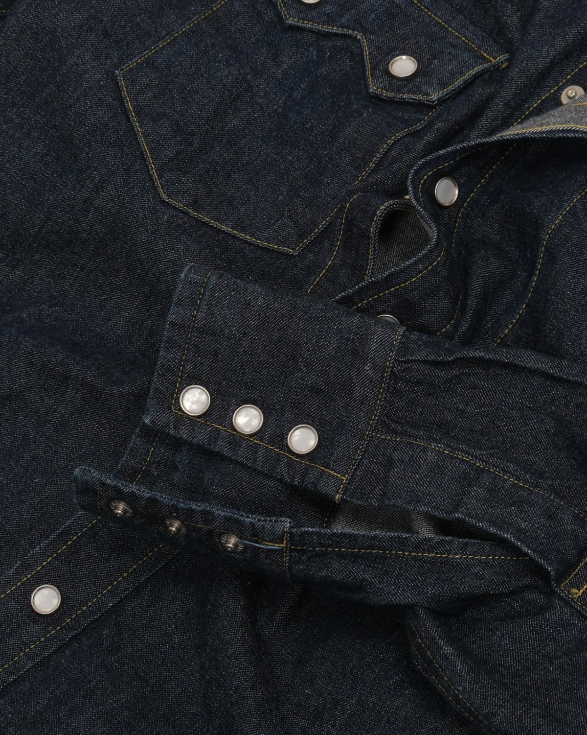 Dark Blue Denim Shirt