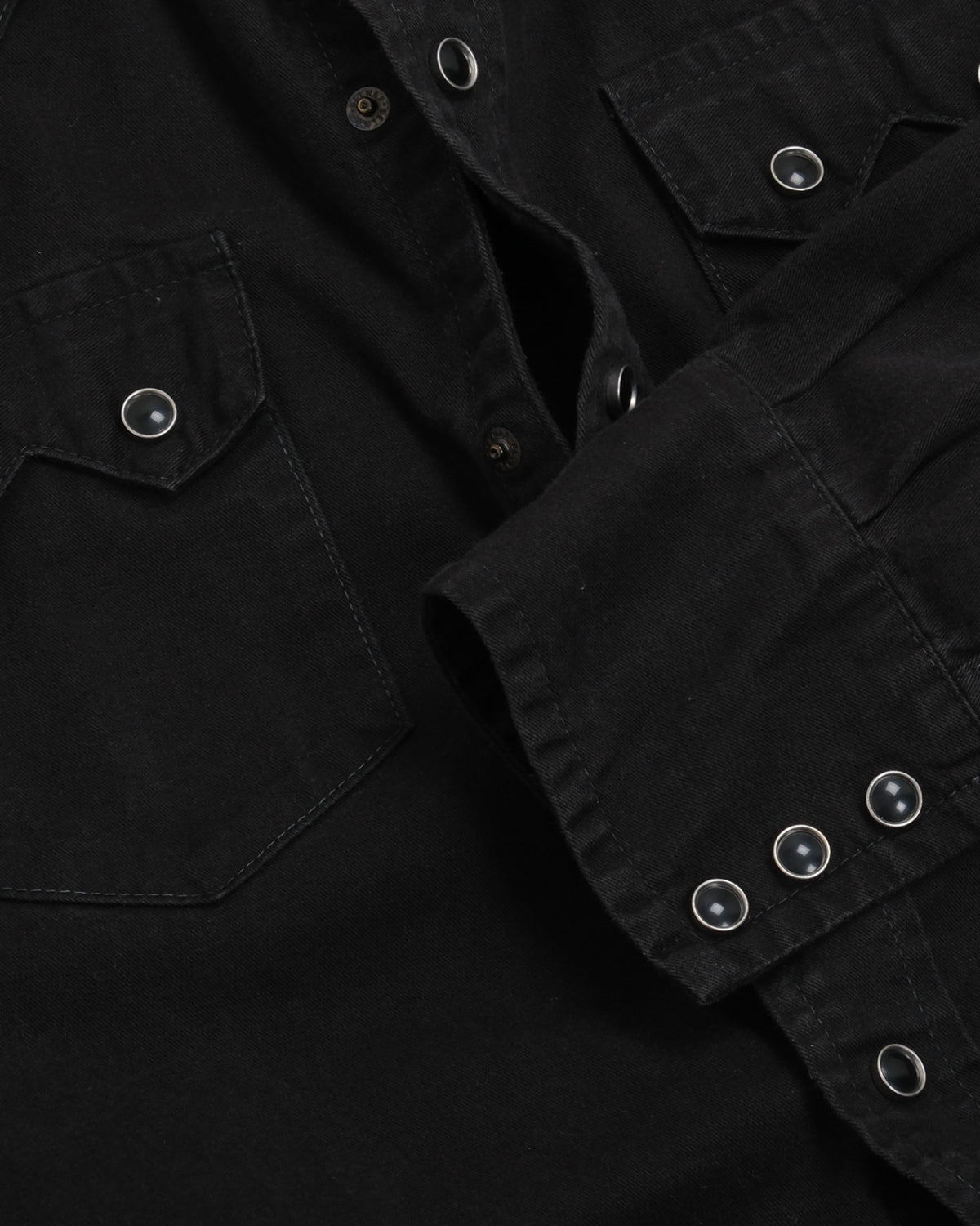 Black Denim Shirt