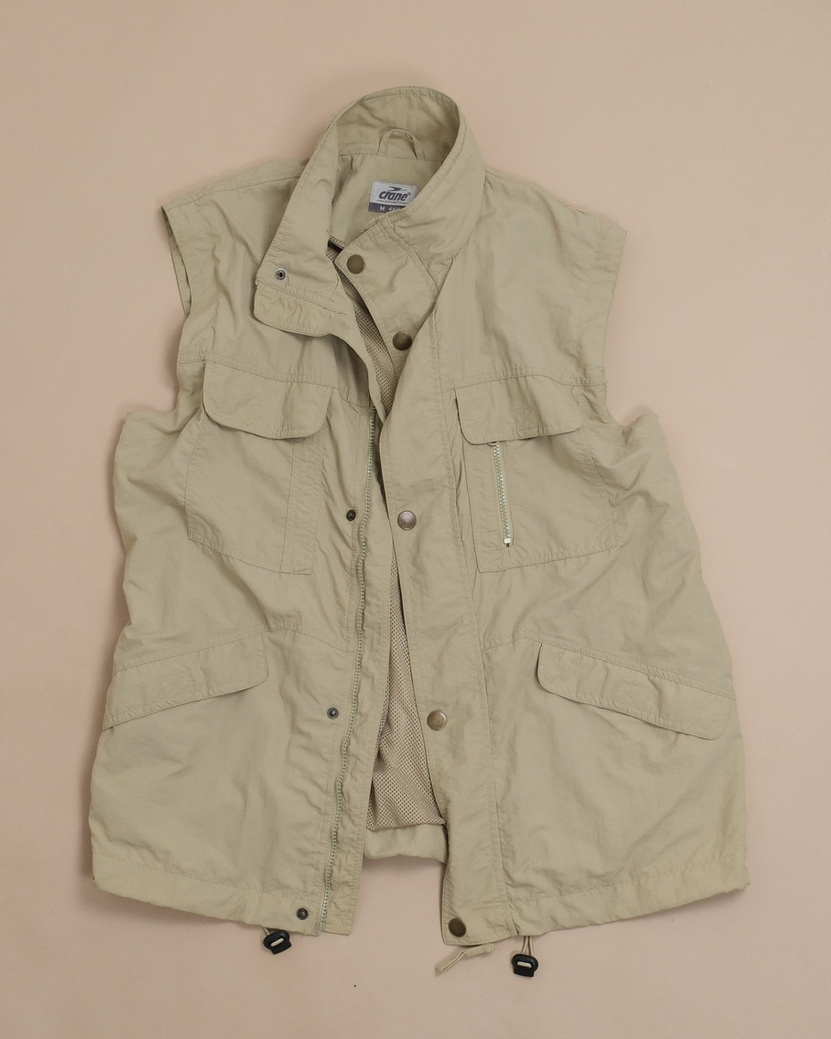 Limestone Nylon Utility Vest