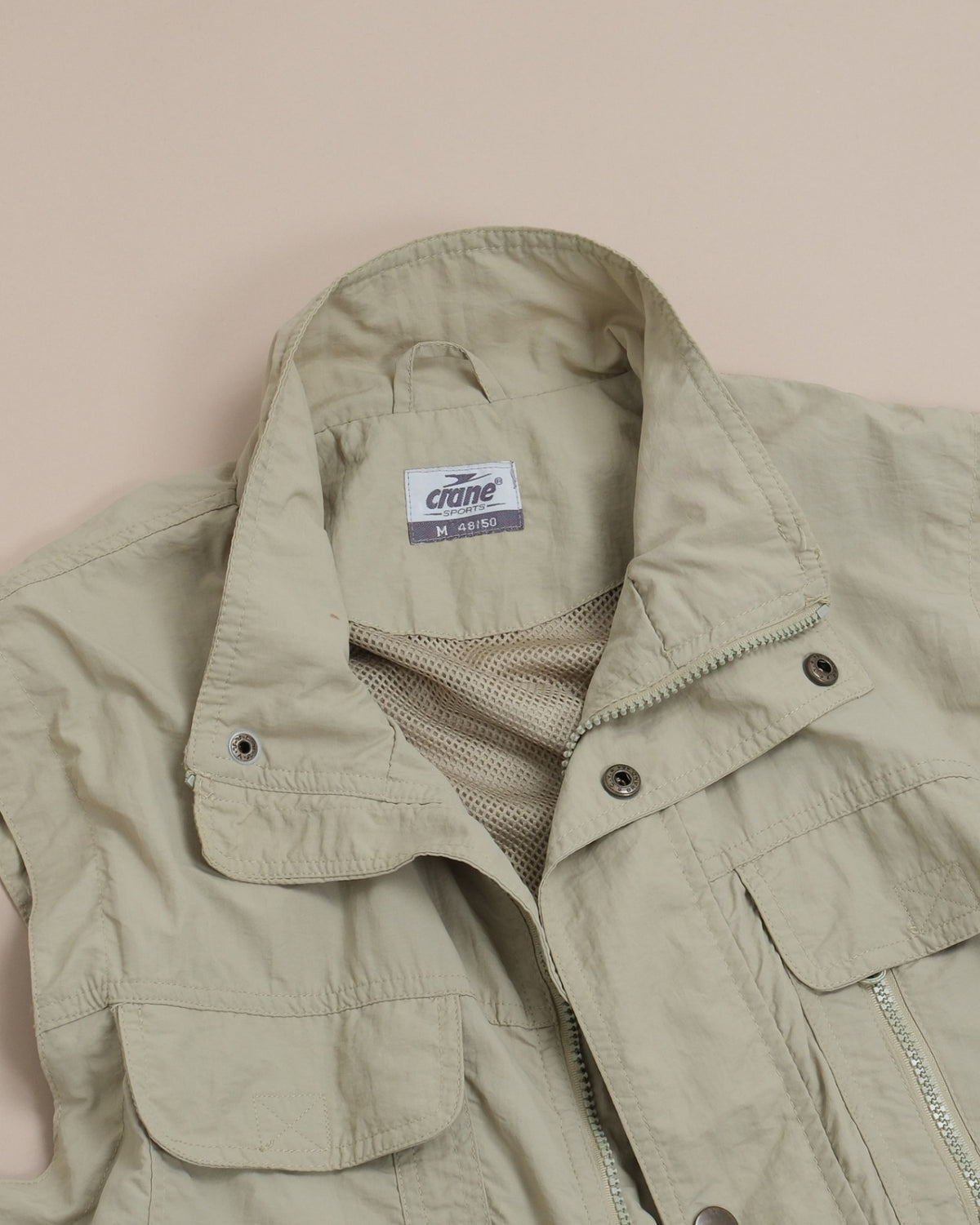 Limestone Nylon Utility Vest