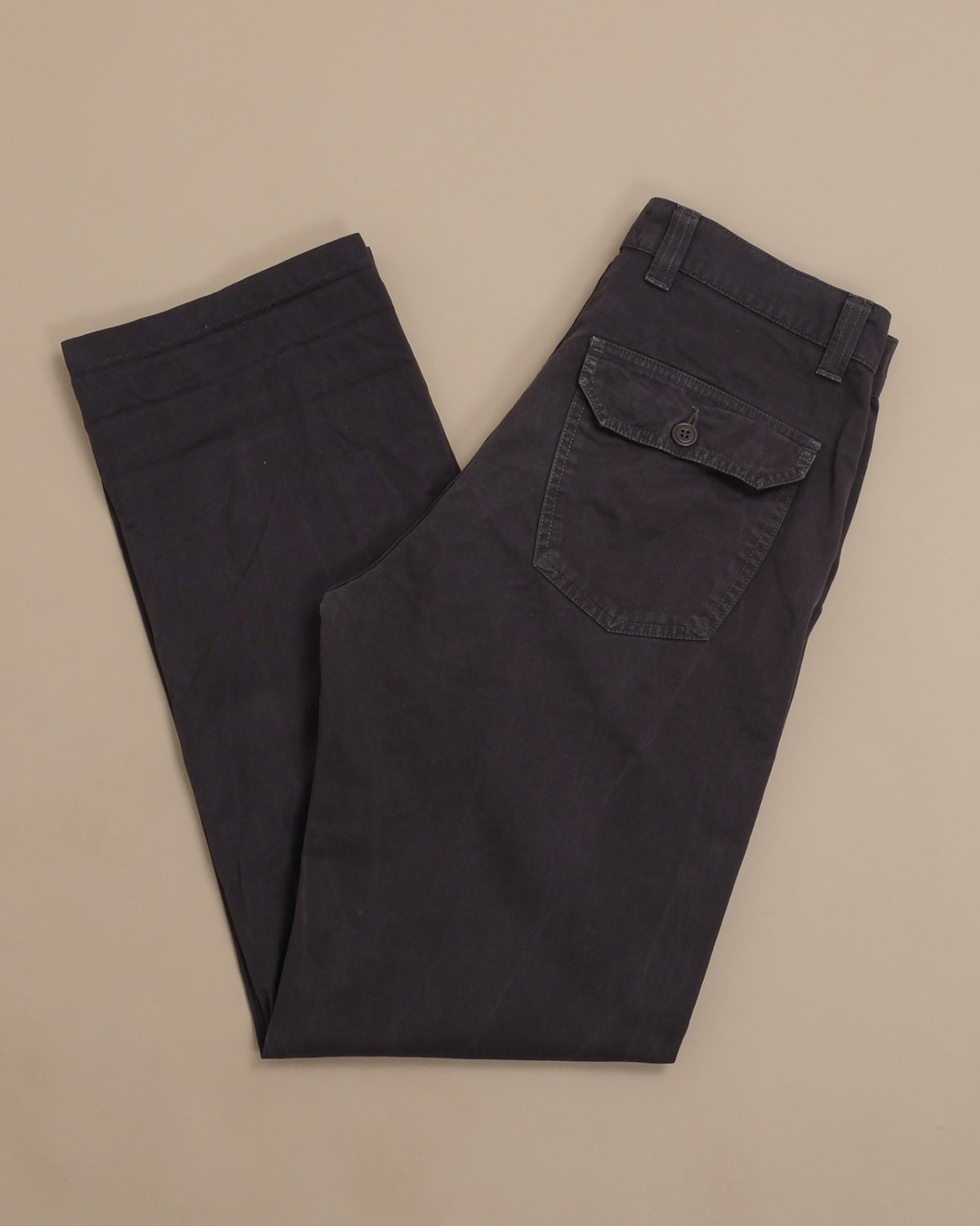 Mole Twill High-Rise Fatigue Trousers