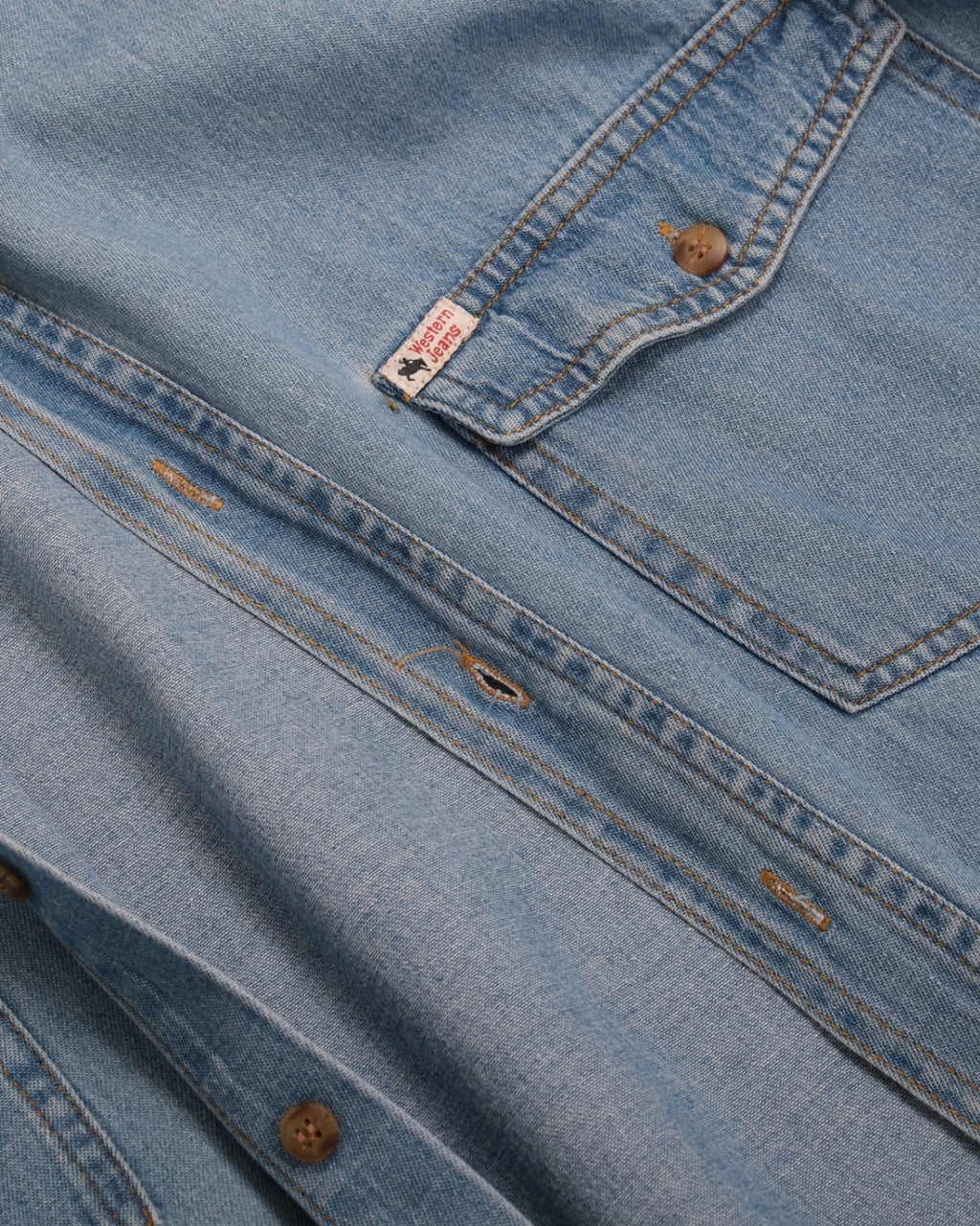 Blue Denim Shirt