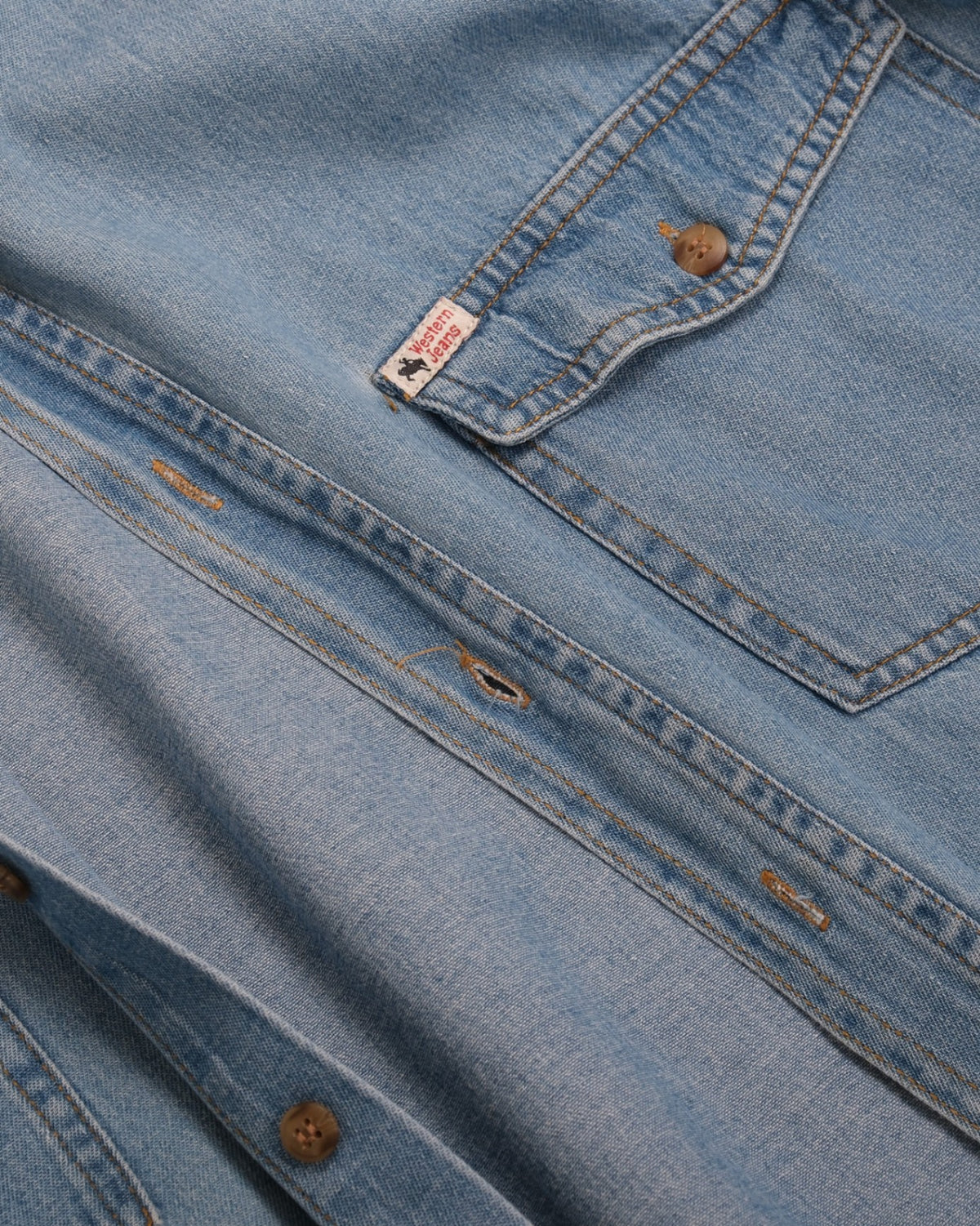 Blue Denim Shirt