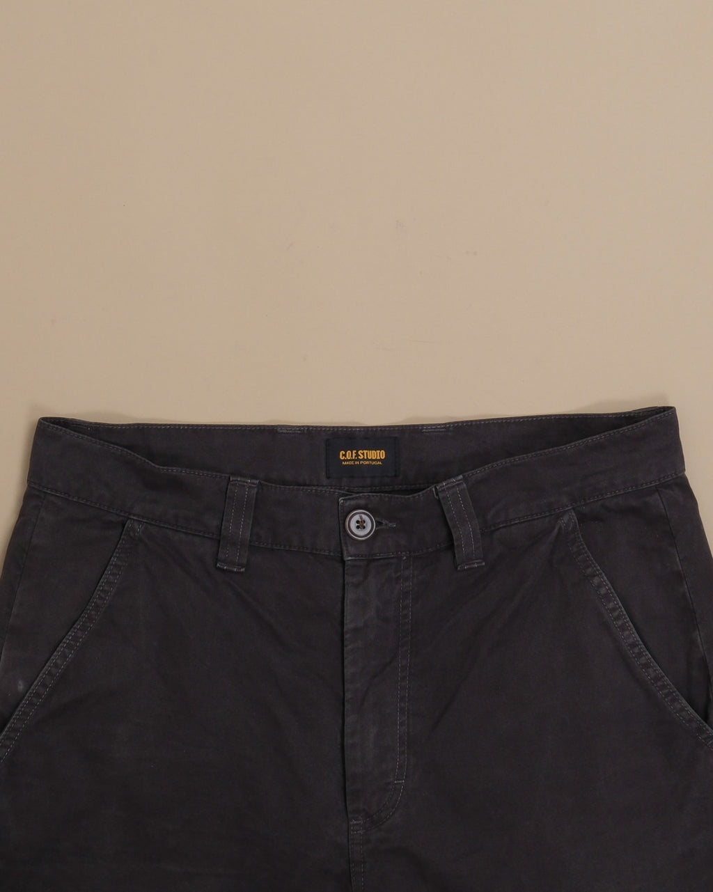 Mole Twill High-Rise Fatigue Trousers