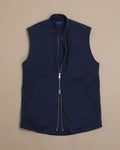 Navy Nylon Unlined Gilet