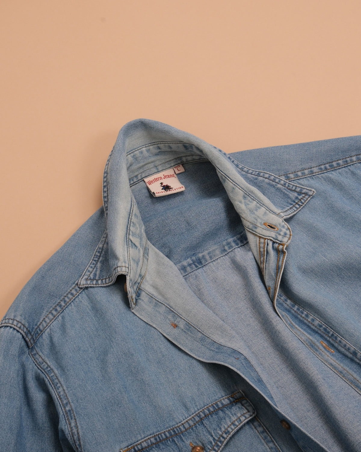 Blue Denim Shirt