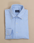 White/Blue Gingham Royal Oxford BD. Shirt