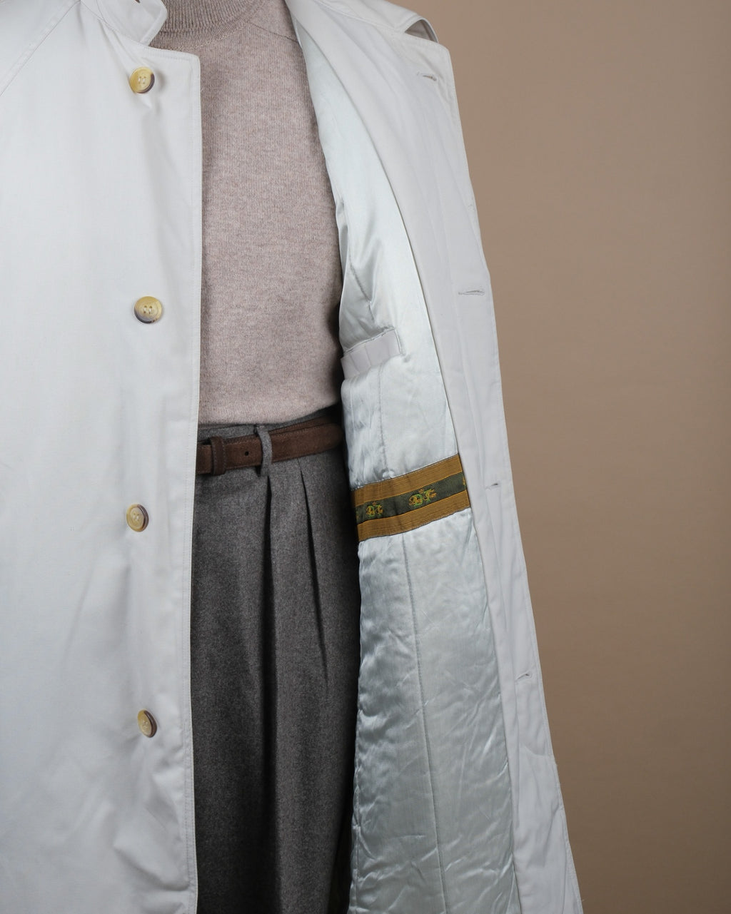 White Cotton Coat