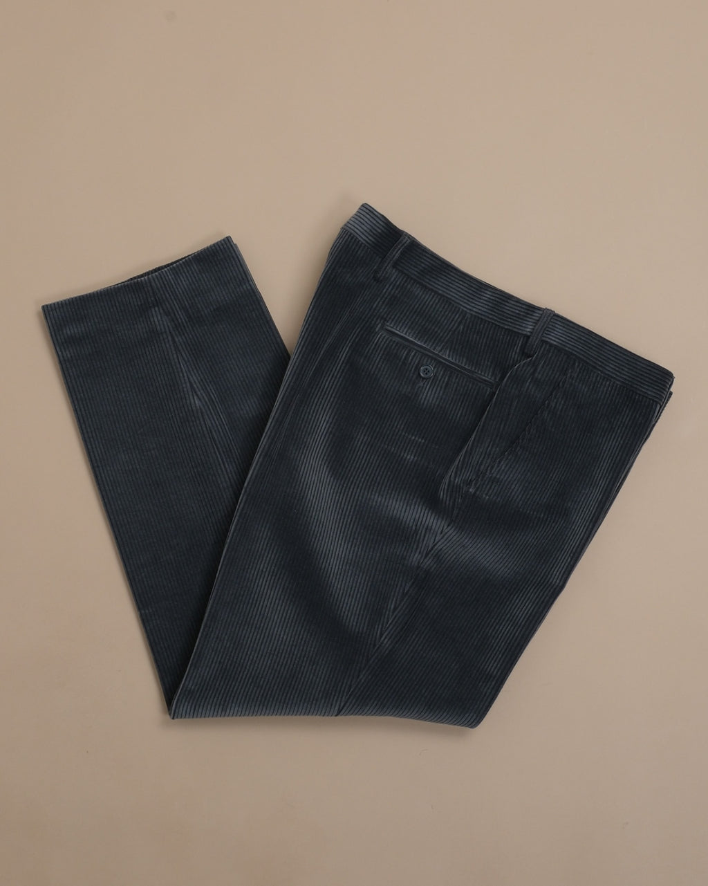 Dark Blue Corduroy Pants