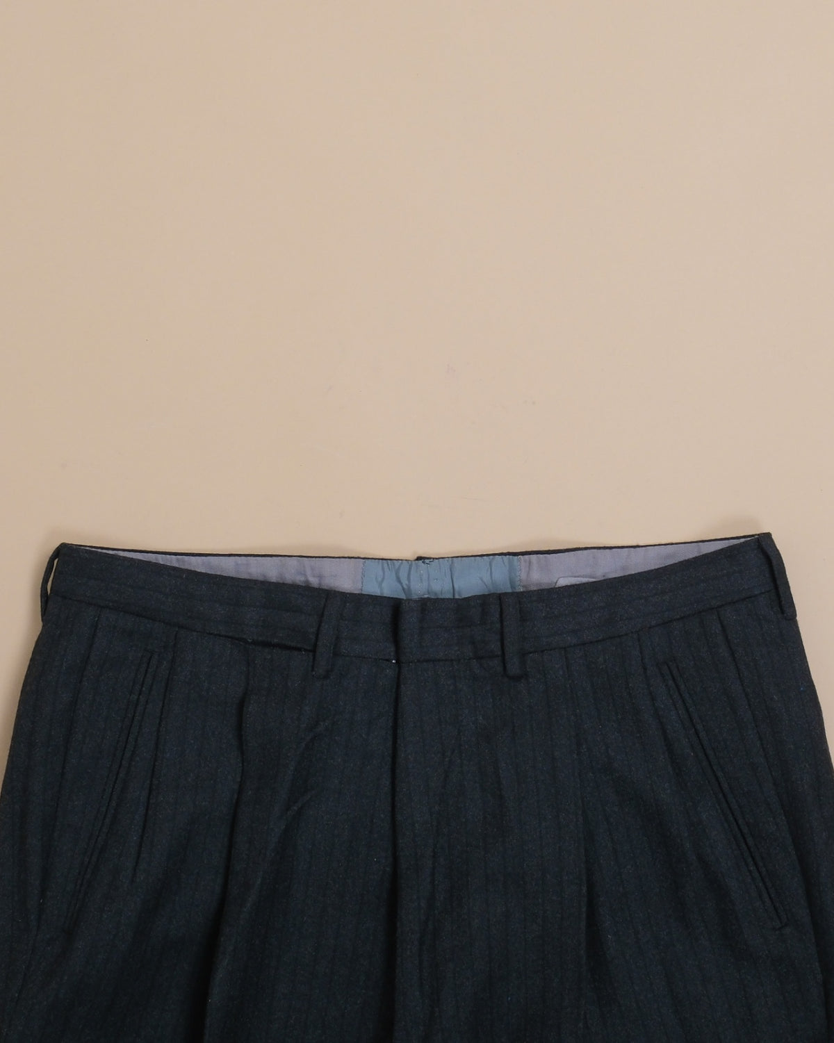 Dark Blue Wool Blend Suit