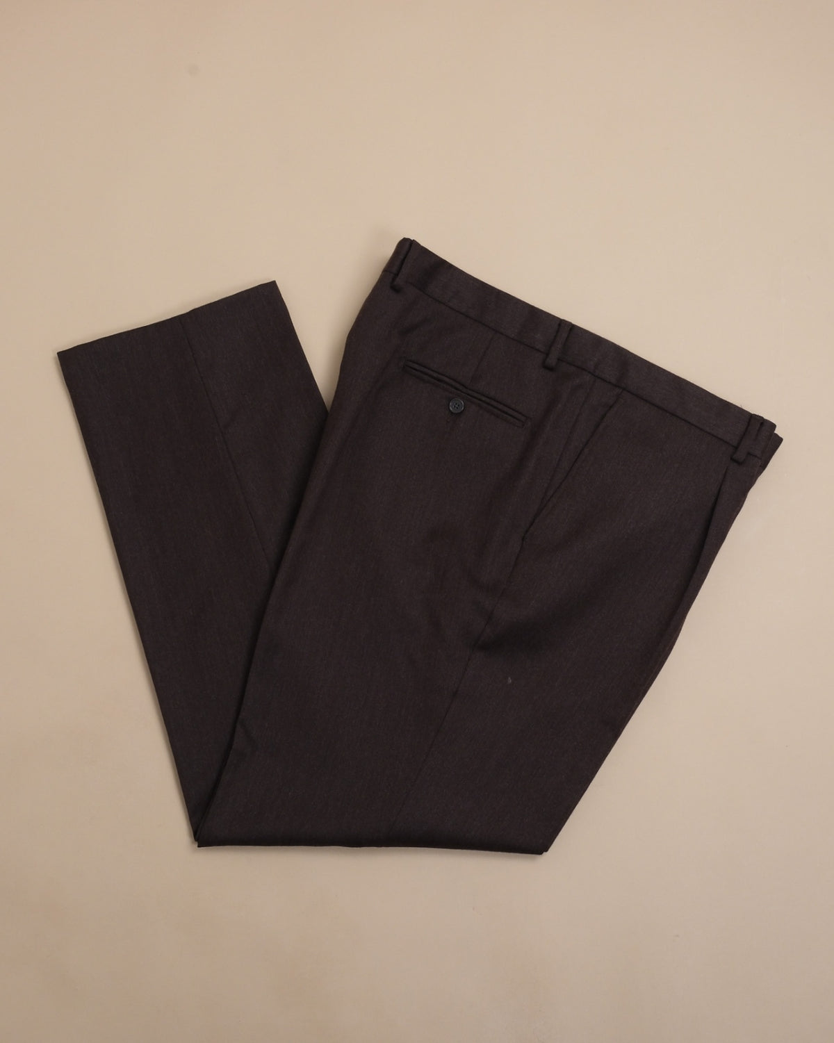 Dark Brown Wool Blend Suit