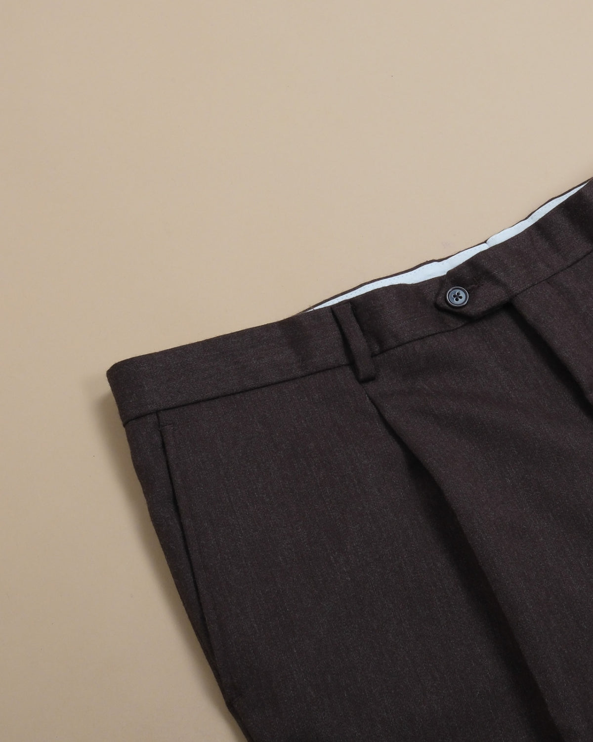 Dark Brown Wool Blend Suit