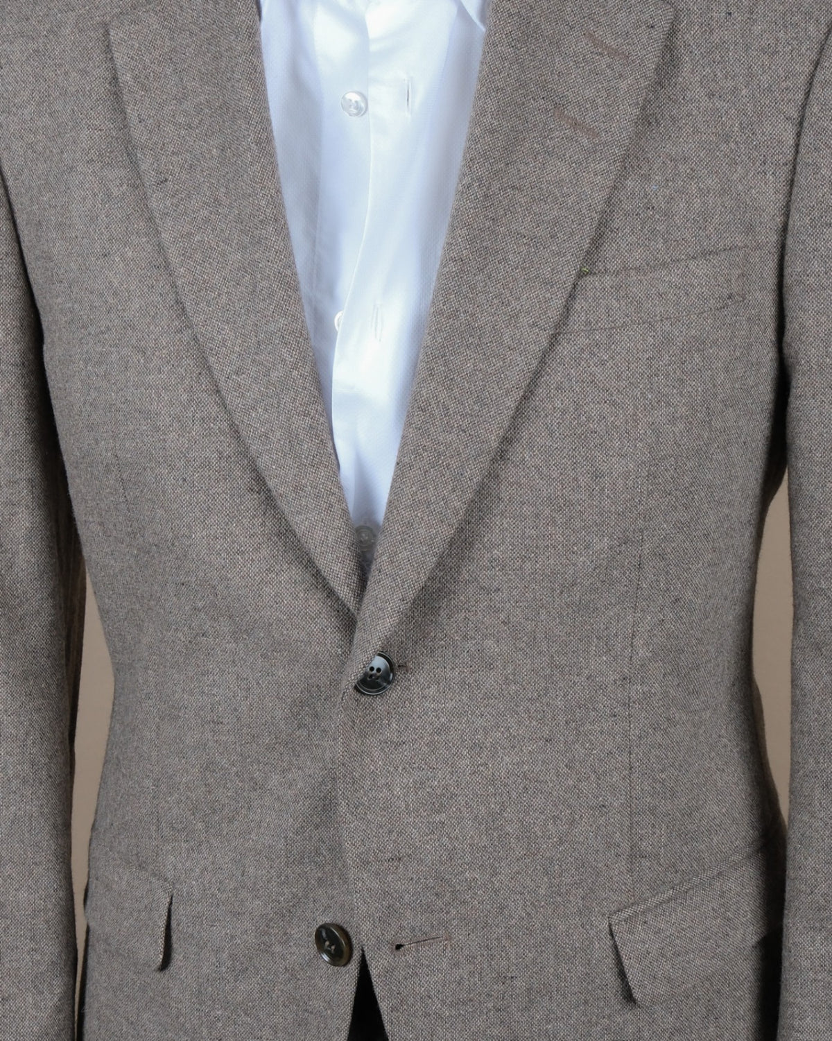 Greige Wool Sports Jacket