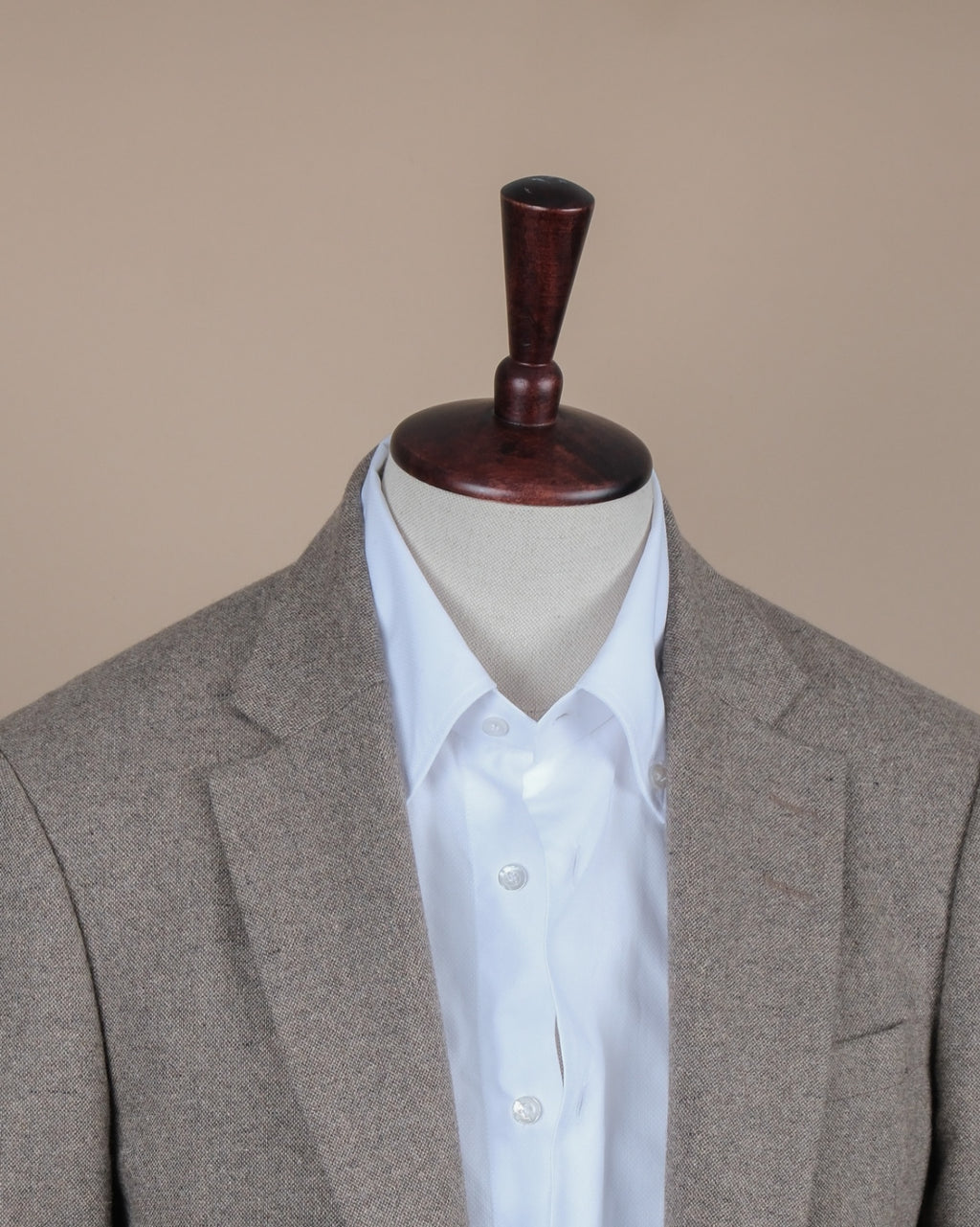 Greige Wool Sports Jacket