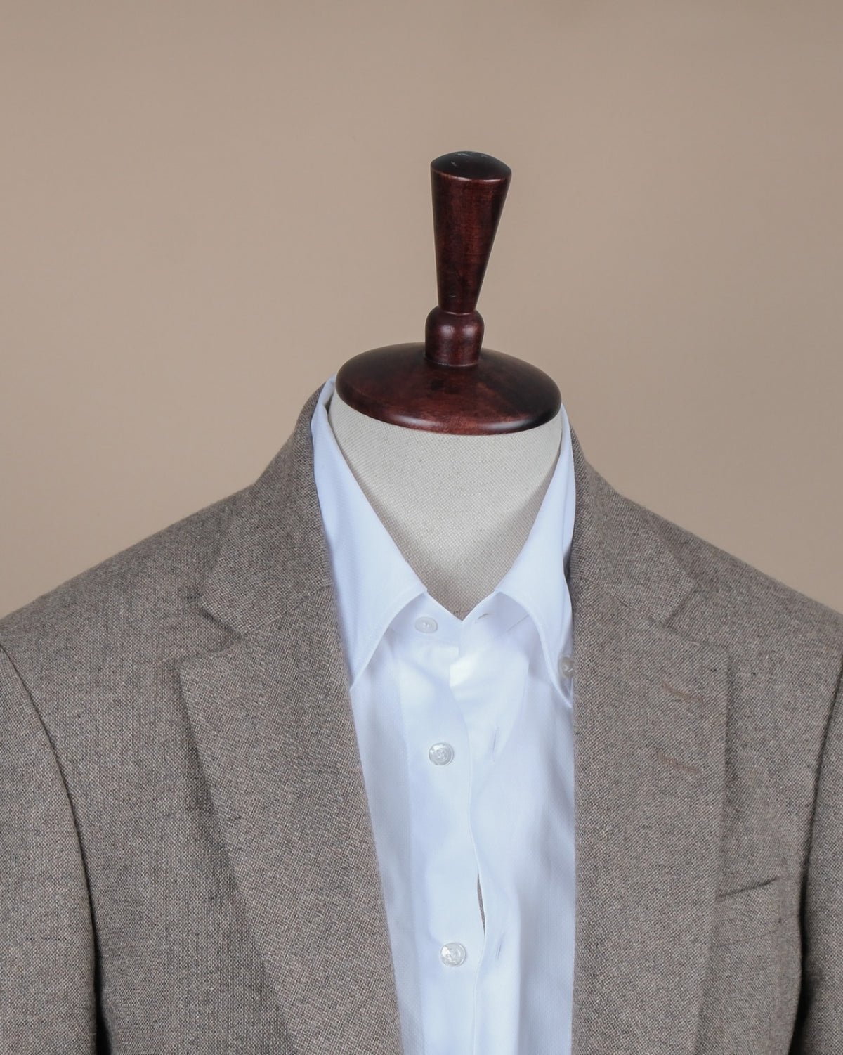 Greige Wool Sports Jacket