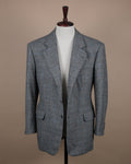 Gray Blue Wool Sports Jacket