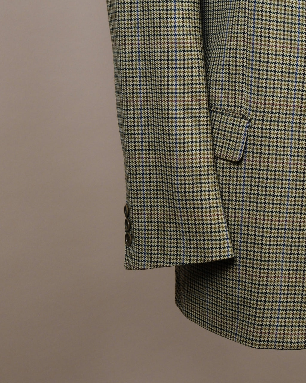 Beige Wool Sports Jacket