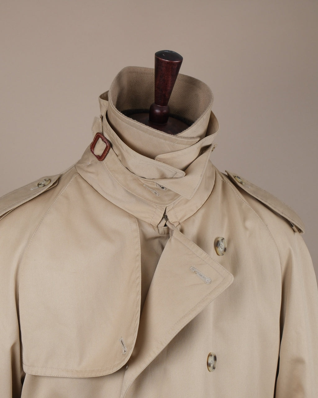 Beige DB. Raglan Trench Coat