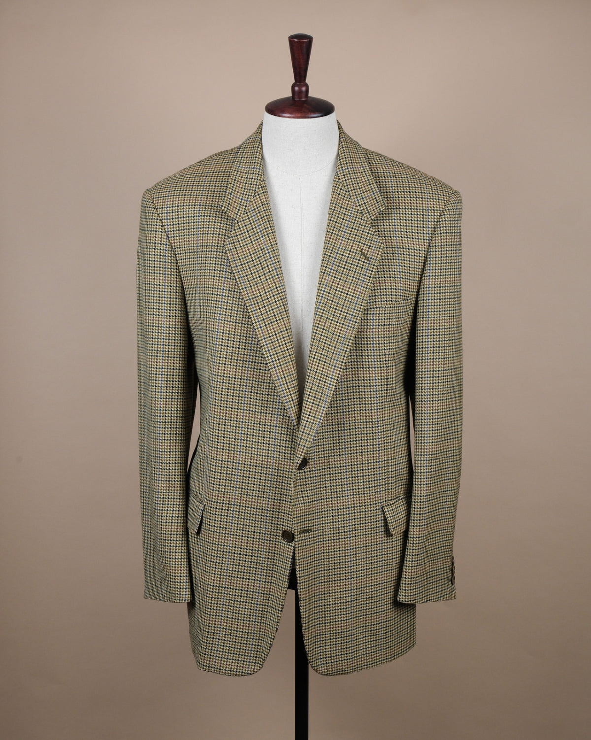 Beige Wool Sports Jacket