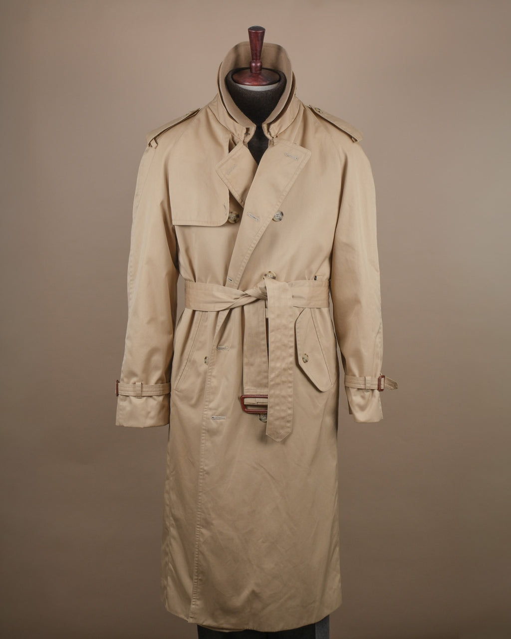 Beige DB. Raglan Trench Coat