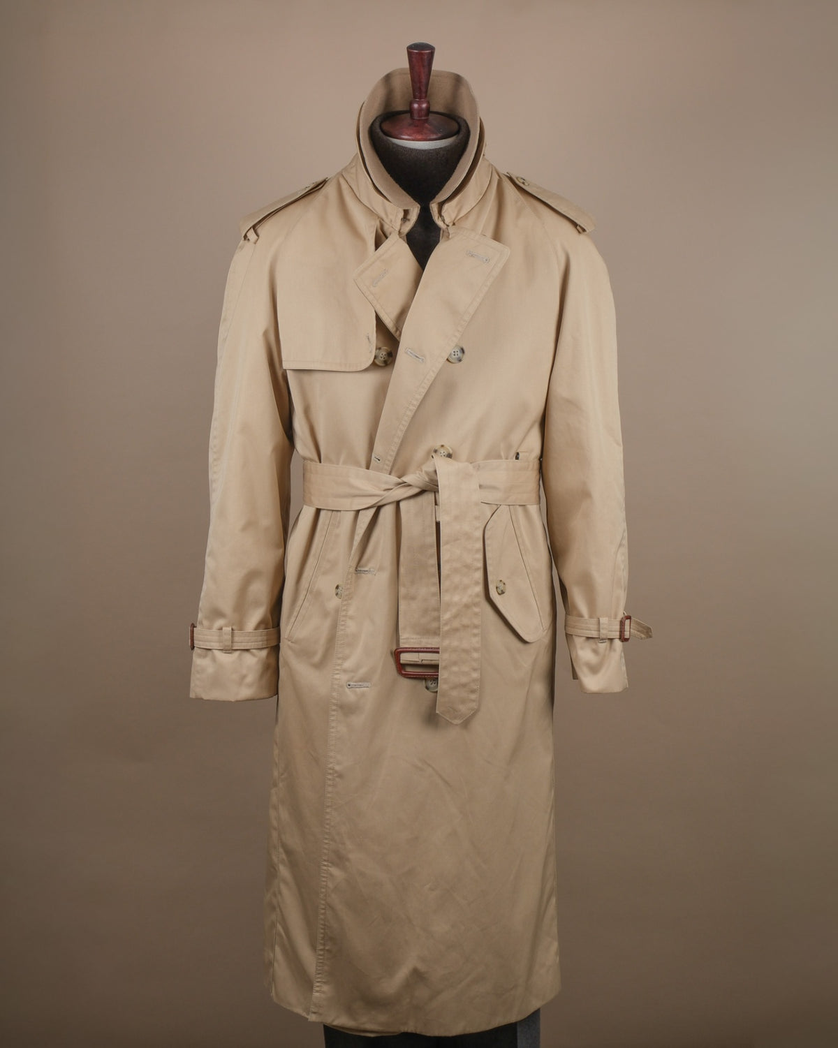 Beige DB. Raglan Trench Coat