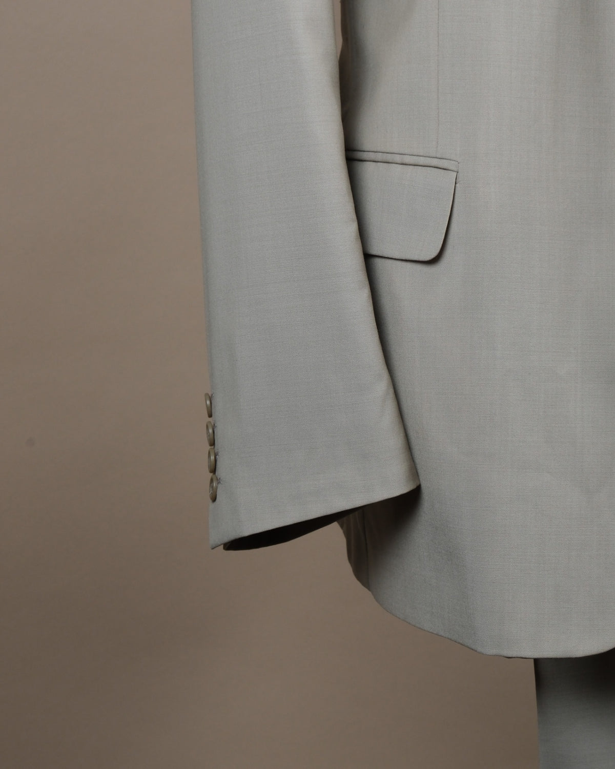 Stone Beige Super 100's Wool Suit