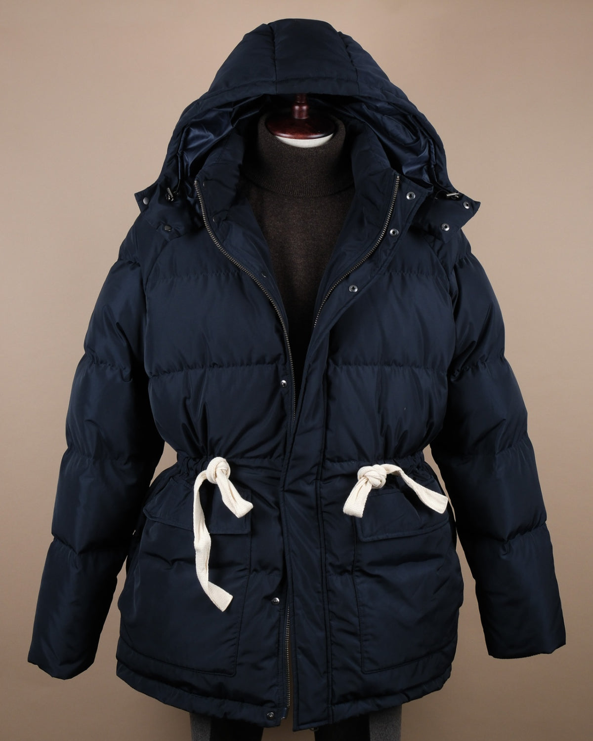 Dark Blue Nylon Jacket