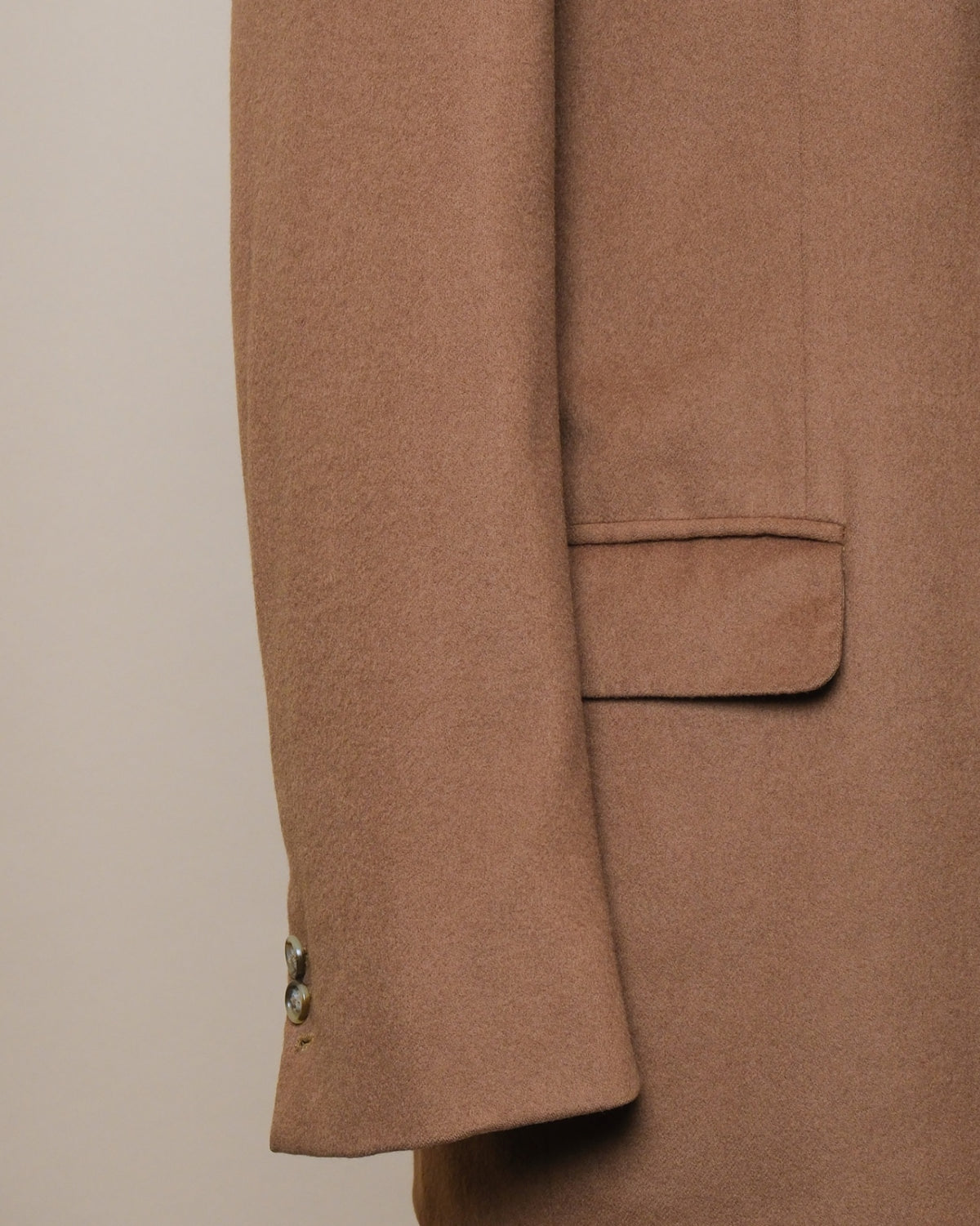 Dark Camel Wool/Cashmere Sports Jacket