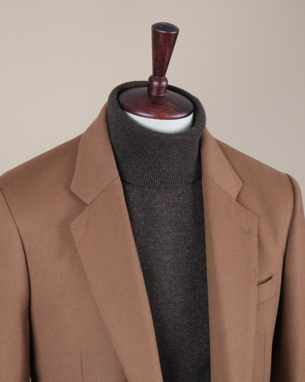 Dark Camel Wool/Cashmere Sports Jacket