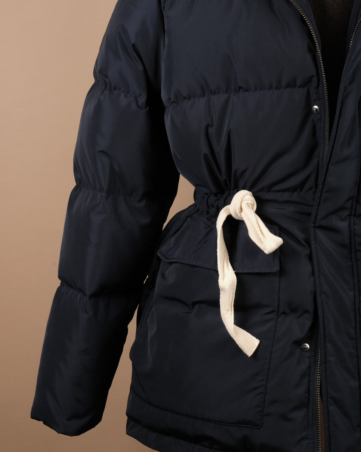 Dark Blue Nylon Jacket