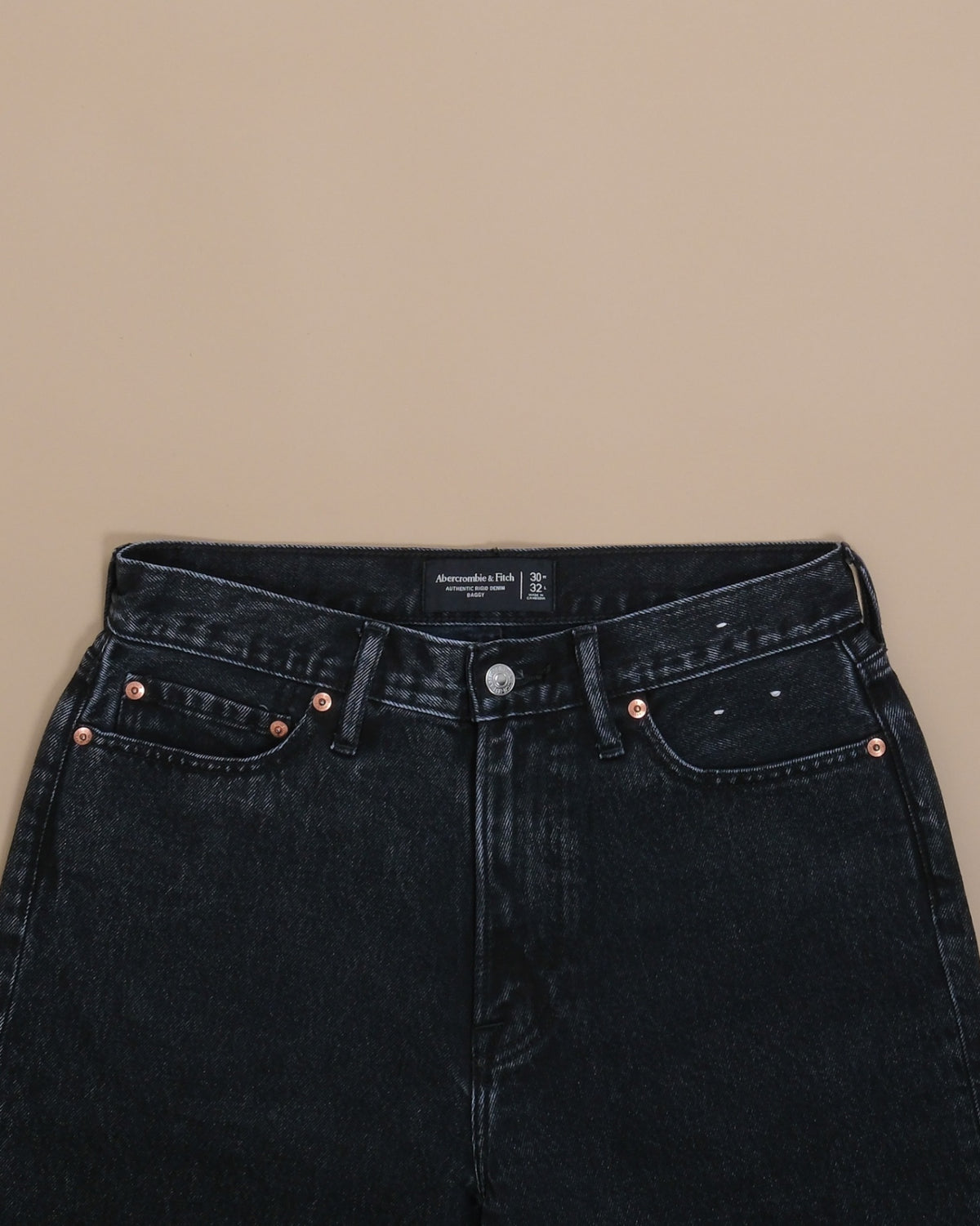 Black Wash High-Rise Jeans