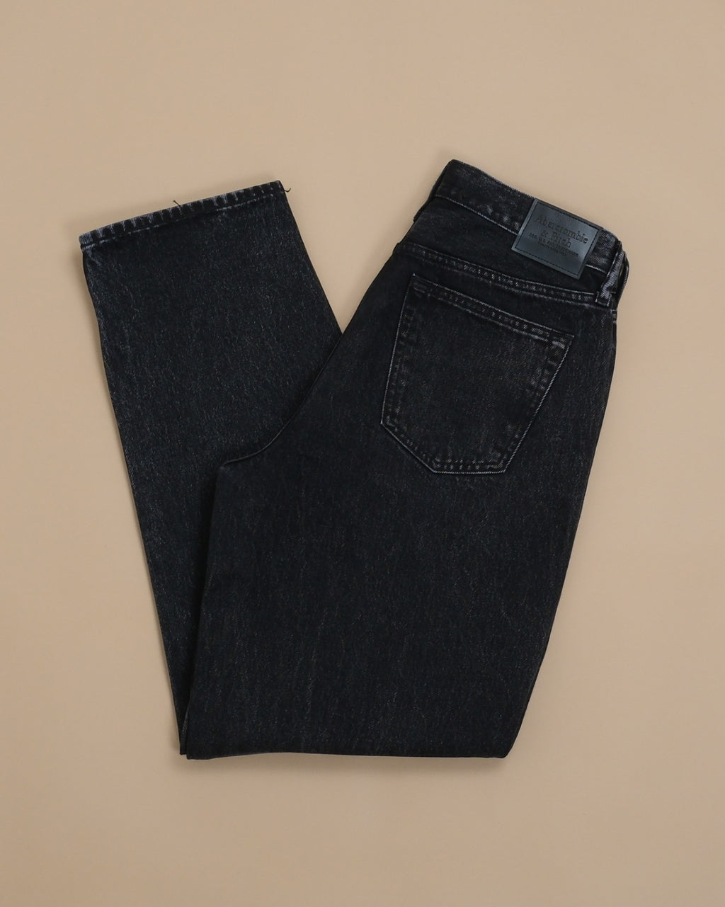 Black Wash High-Rise Jeans
