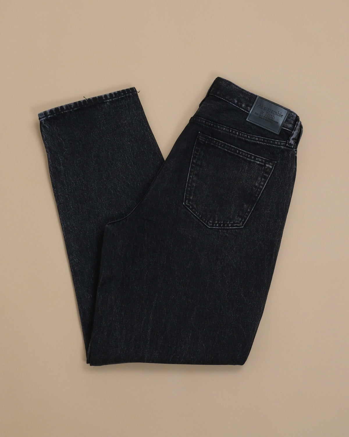 Black Wash High-Rise Jeans