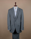 Mid Grey Worsted Wool Suit
