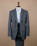 Charcoal Worsted Wool Suit