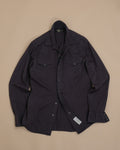 Black Twill Western Shirt