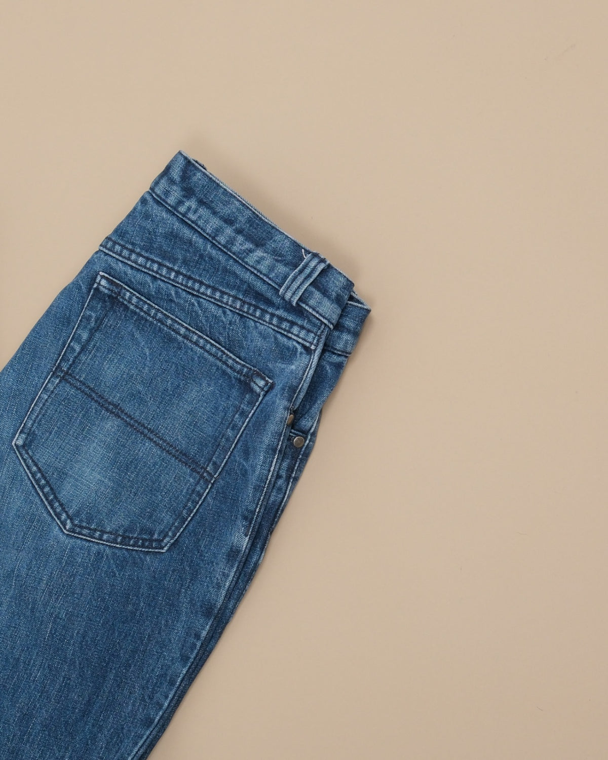 Dark Wash High-Rise Jeans