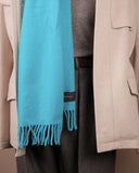 Turquoise Cashmere Scarf