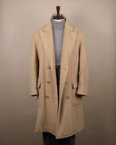 Camel Wool/Camelhair Polo Coat