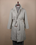 Stone Khaki Belted Raglan Coat