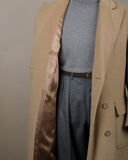 Camel Wool/Camelhair Polo Coat