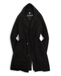 Black Cotton Car Coat