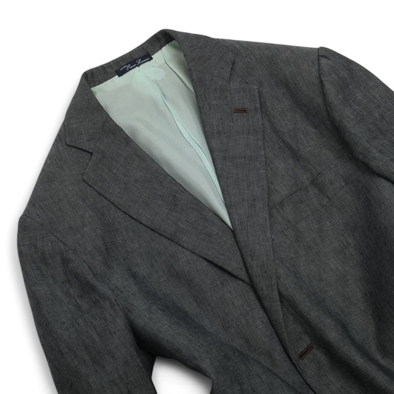 Dark Blue Linen Sports jacket