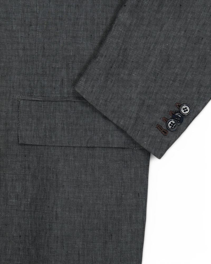 Dark Blue Linen Sports jacket