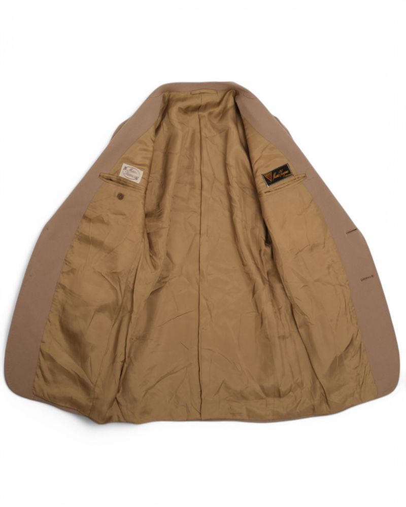 Beige Wool Sports Jacket