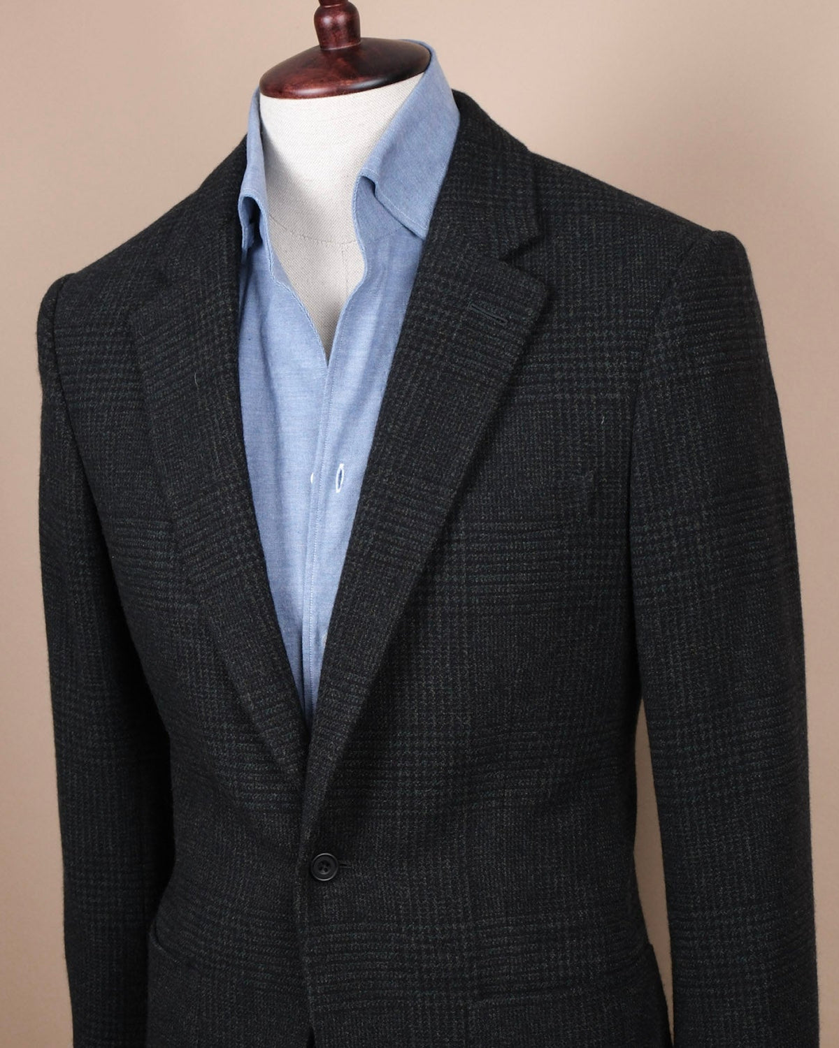 Dark Forest Glen Check Wool/Cashmere Sports Jacket