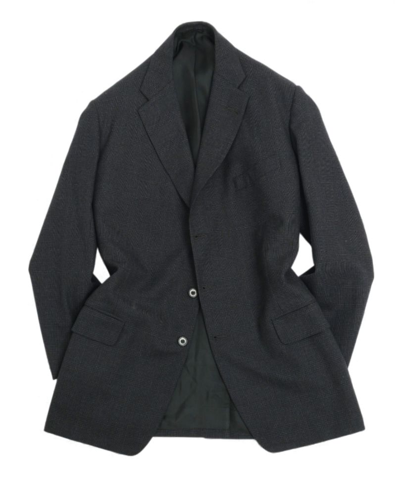 Charcoal Glen Check Sports Jacket