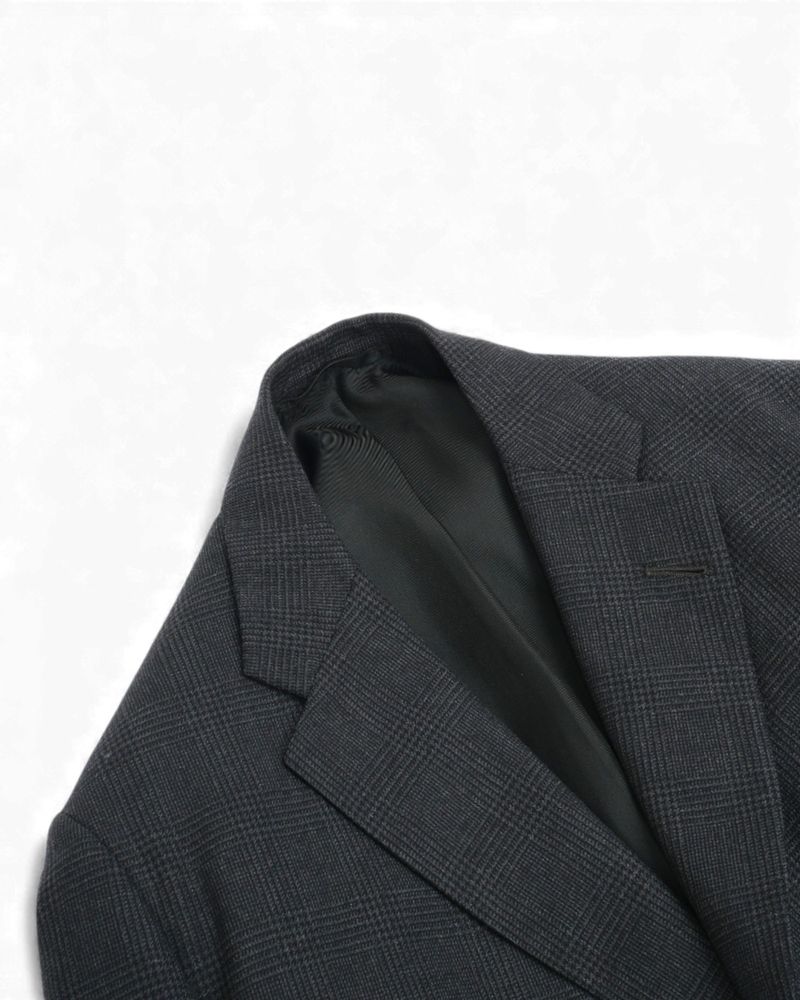 Charcoal Glen Check Sports Jacket