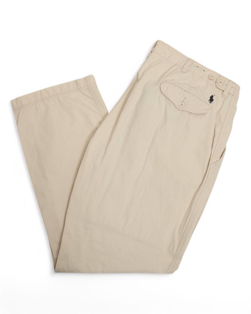 Beige Officer Chinos