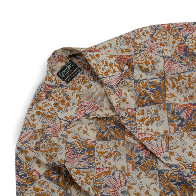 Floral Hawaii Shirt, Made in USA